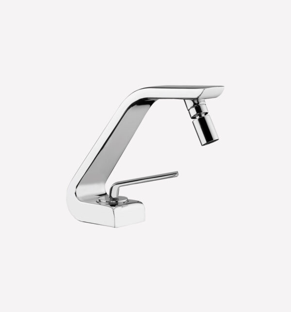 Miscelatore bidet design quadrato