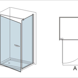 Disegno cabina doccia Osb